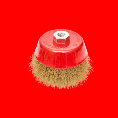 Cup wire brush