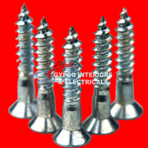 Silver screws