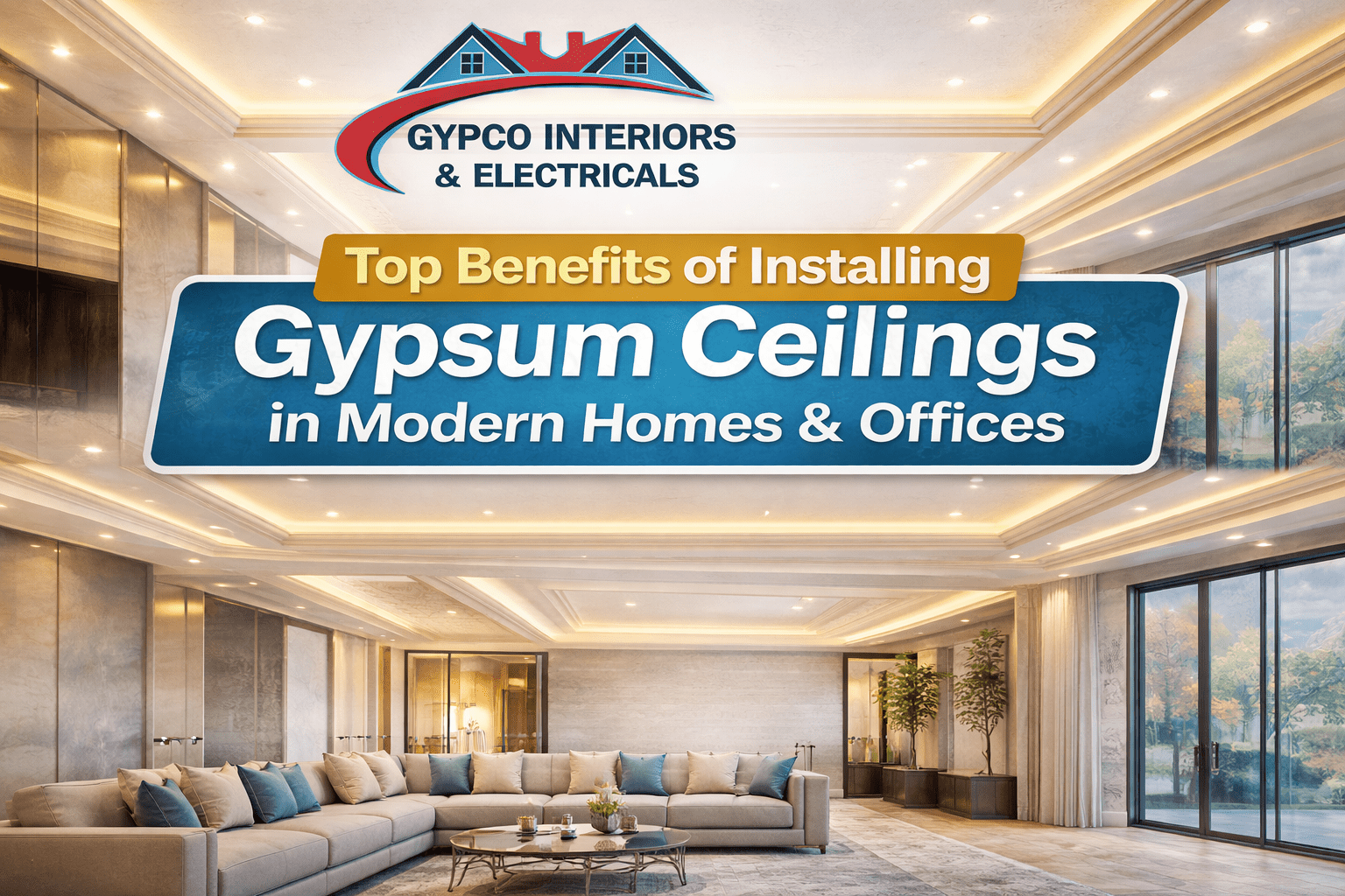 Guarder In Ceiling Top Benefits of Installing Gypsum Ceilings in Modern Homes & Offices ...