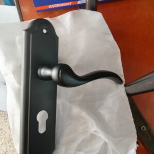 moment door lock installed on wooden door in nairobi