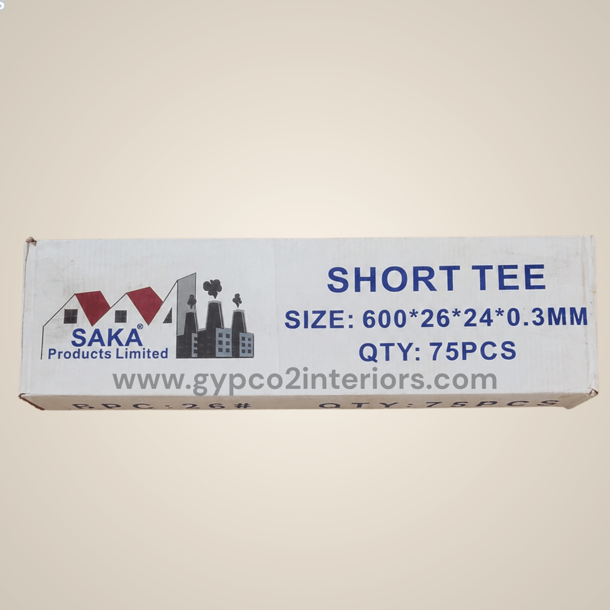 Short Tee 600mm